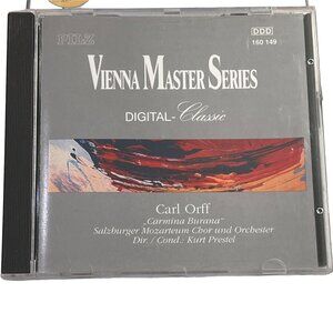 Carl Orff "Carmina Burana" Vienna Master Series CD